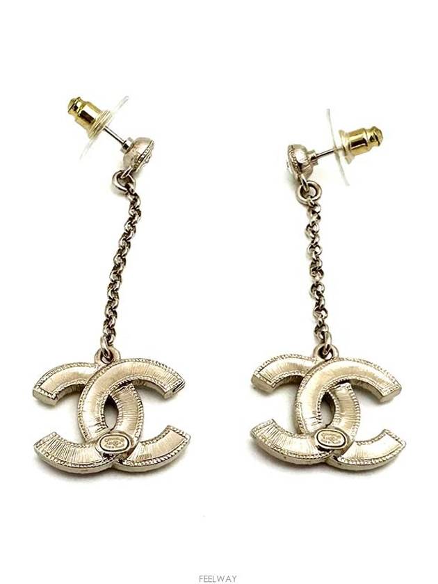 logo earrings - CHANEL - BALAAN 3