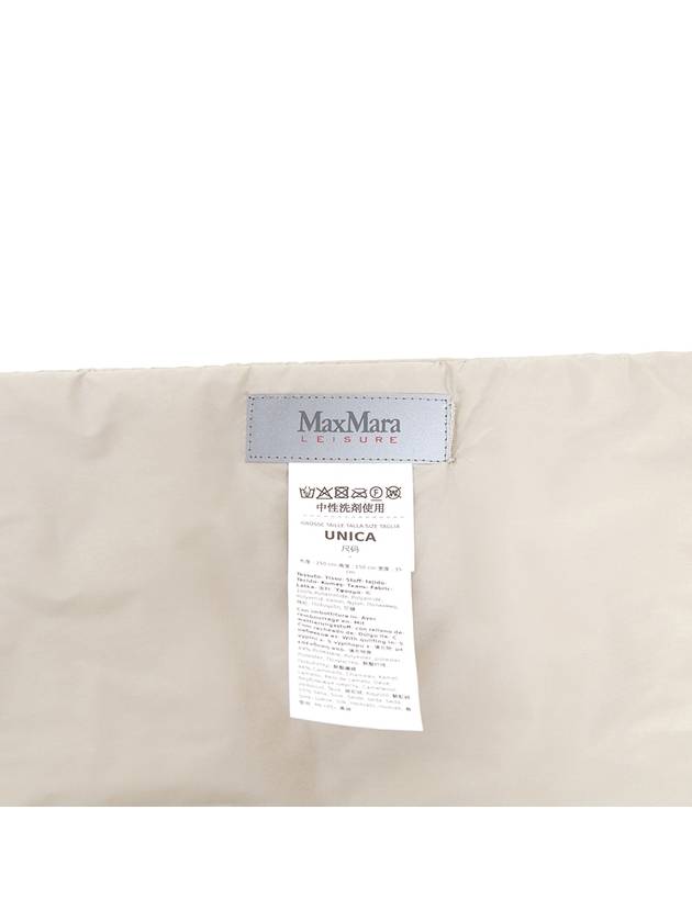 Ciurma Padded Scarf Beige - MAX MARA - BALAAN 7