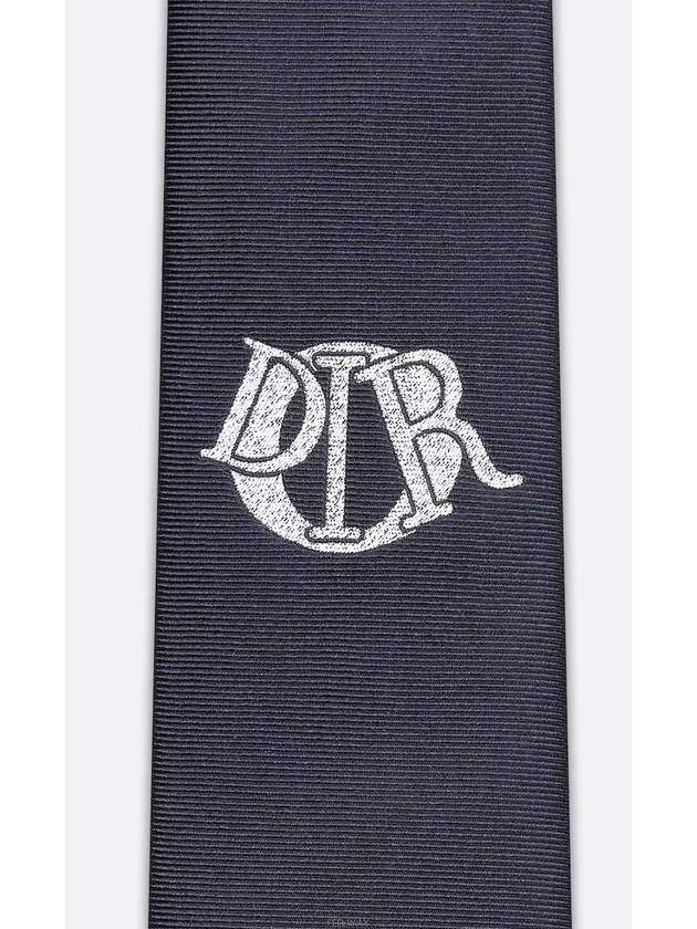 Cravat Charm Neck Tie Navy - DIOR - BALAAN 5