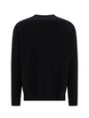 Fox Head Patch Crew Neck Long Sleeve T-Shirt Black - BARBOUR - BALAAN 3