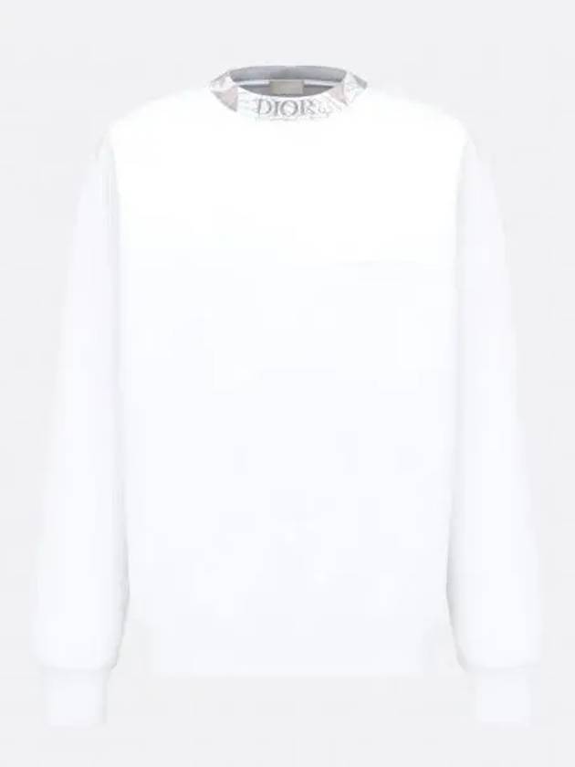 Duncan Grant Charleston Casual Fit Sweatshirt White - DIOR - BALAAN 2