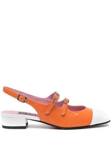 CAREL PARIS Flat shoes Orange - CAREL - BALAAN 1