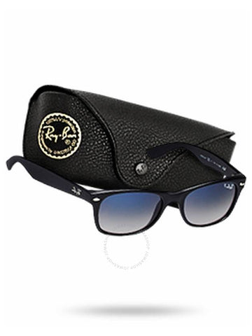 Ray Ban New Wayfarer Classic Polarized Blue/Grey Gradient Unisex Sunglasses RB2132 601S78 52 - RAY-BAN - BALAAN 1