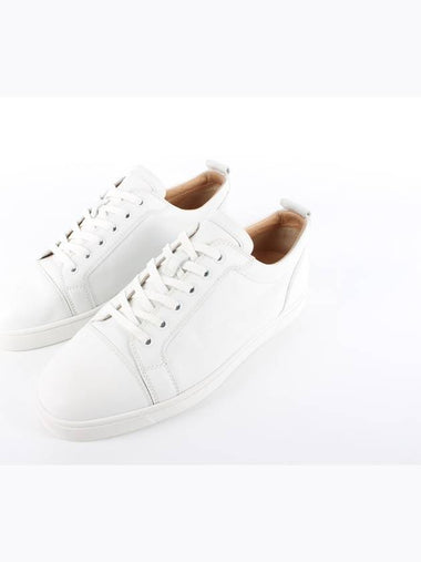 Leather white sneakers 43 280 - CHRISTIAN LOUBOUTIN - BALAAN 1