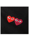 Double Heart Waffen Cardigan AX N058 051 - COMME DES GARCONS - BALAAN 3