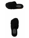 Izmir Woolskin Sandals Noir Men s Shoes H222849Z H01 TPM - HERMES - BALAAN 4