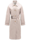 FTRENCH coat beige FTRENCH 013 - MAX MARA - BALAAN 1