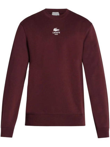 Unbrush Fleece Sweatshirt Red - LACOSTE - BALAAN 1