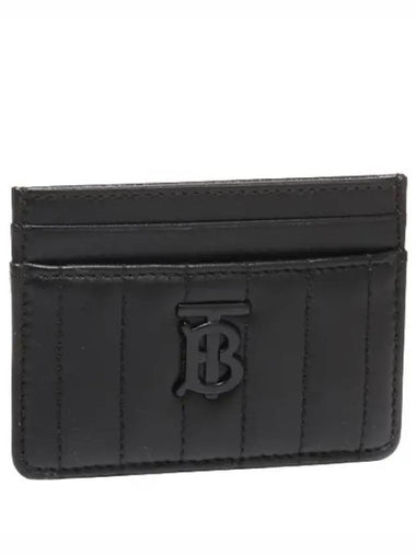 Quilted leather Lola card case wallet - BURBERRY - BALAAN 1