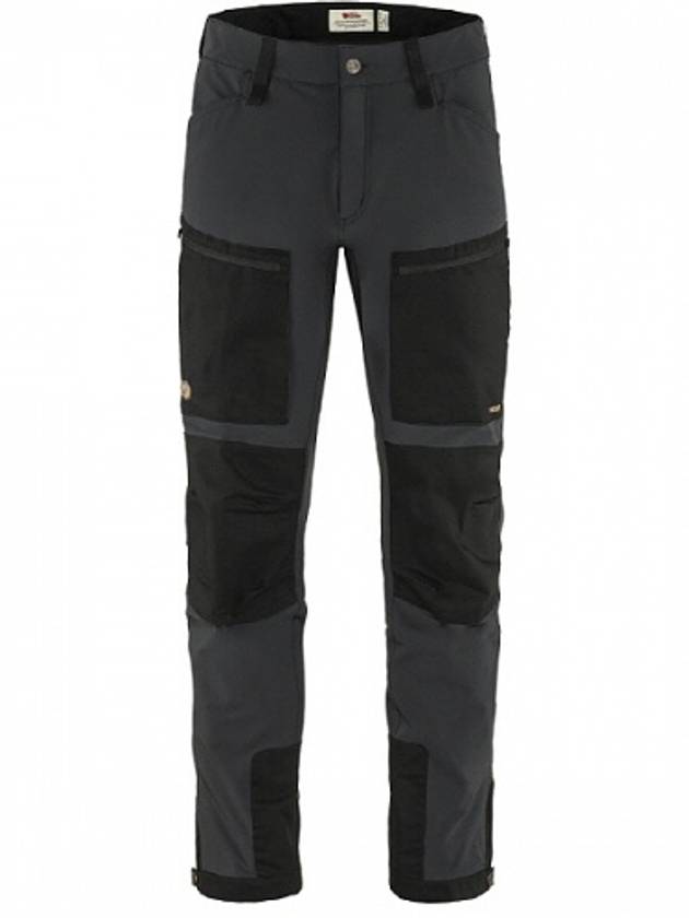 Men's Keb Agile Trousers Regular Black - FJALL RAVEN - BALAAN 2