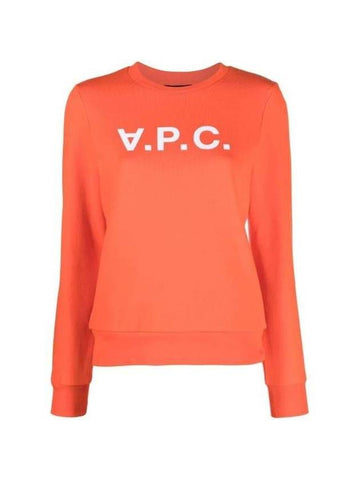 VPC Logo Sweatshirt Orange - A.P.C. - BALAAN 1