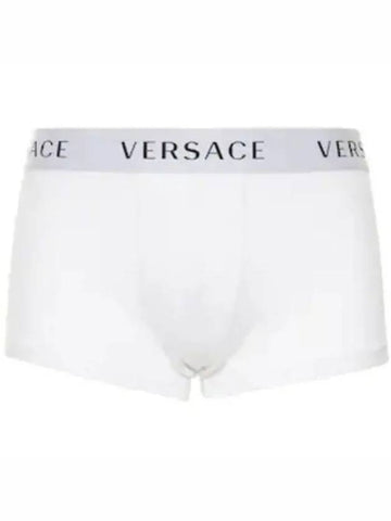 Underwear Monogram Logo Band Stretch Cotton Boxer Briefs - VERSACE - BALAAN 1