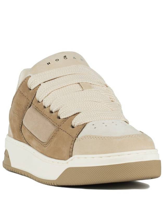 Hogan Chamallow Beige And Brown Sneakers - HOGAN - BALAAN 3