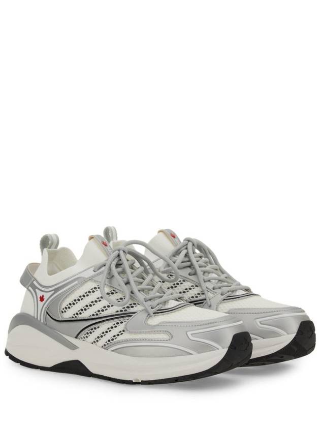 Dash Mesh Panel Sneakers SNM0332592C7159 - DSQUARED2 - BALAAN 3