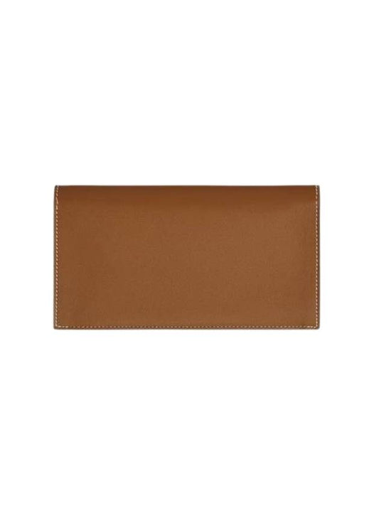 Citizen Twill Long Wallet Brown - HERMES - BALAAN 1