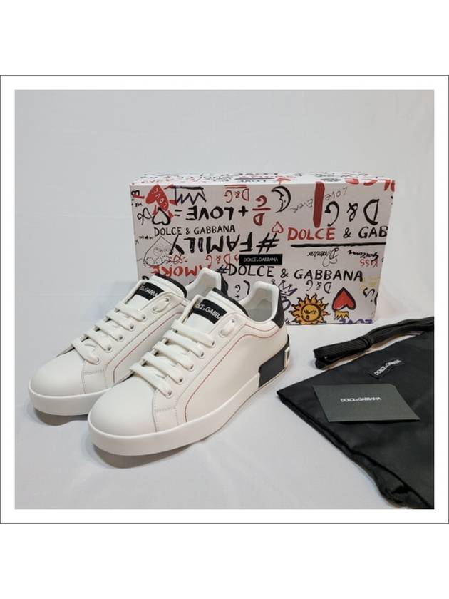 Portofino Low Top Sneakers White - DOLCE&GABBANA - BALAAN 11