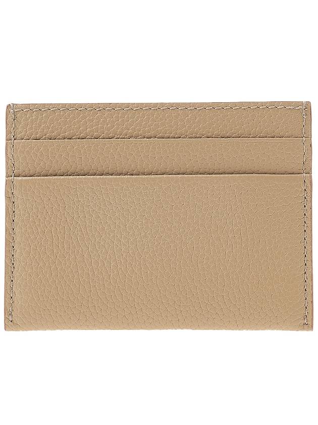 TB Grainy Leather Card Wallet Haute Beige - BURBERRY - BALAAN 4