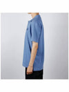 Bold Fox Head Patch Comfort Polo Shirt Blue - MAISON KITSUNE - BALAAN 4