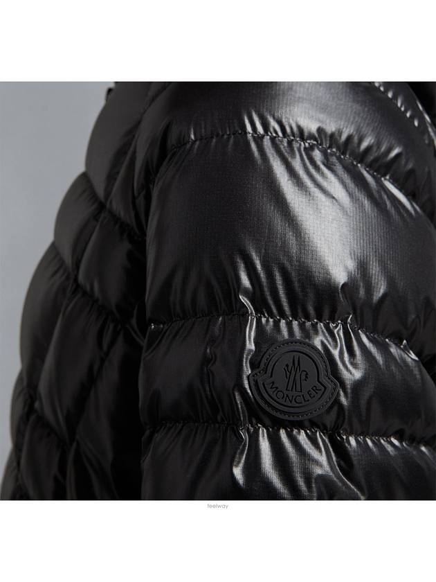 Narlay Short Down Jacket Black - MONCLER - BALAAN.