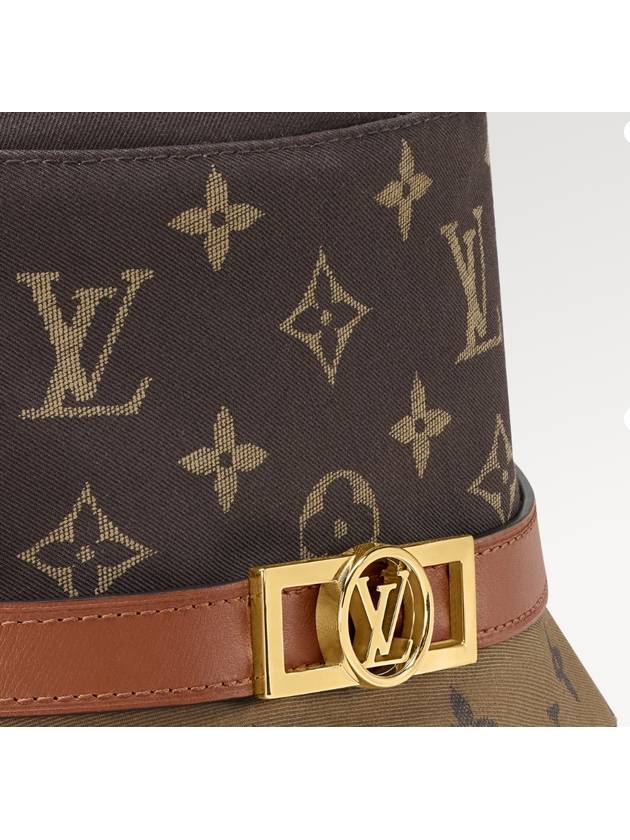 Dauphine Bucket Hat Brown - LOUIS VUITTON - BALAAN 5