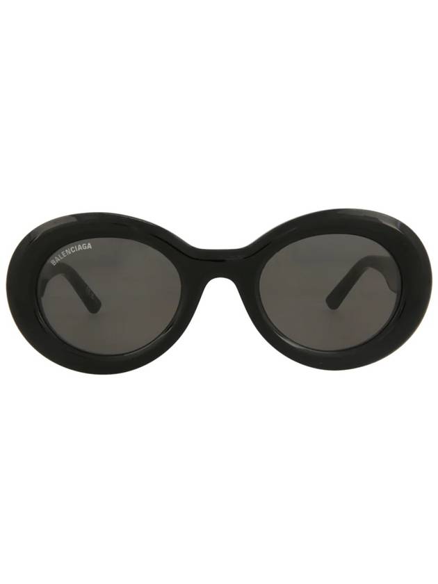 Round frame acetate sunglasses black P00750672 - BALENCIAGA - BALAAN 6