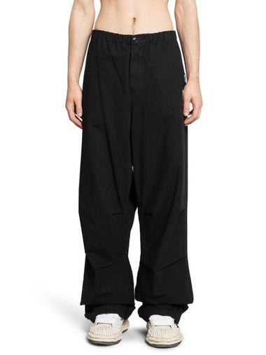 Parachute Ripstop Straight Pants Black - MAISON MIHARA YASUHIRO - BALAAN 1