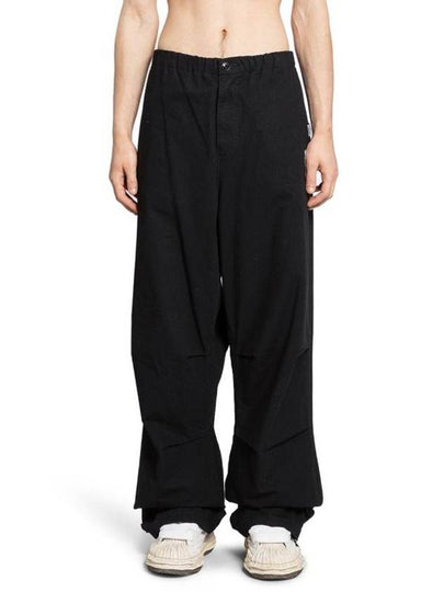 Parachute Ripstop Straight Pants Black - MAISON MIHARA YASUHIRO - BALAAN 2