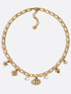 CD Logo Lucky Charms Necklace Gold - DIOR - BALAAN 2