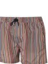 Signature Striped Print Swim Shorts - PAUL SMITH - BALAAN 4