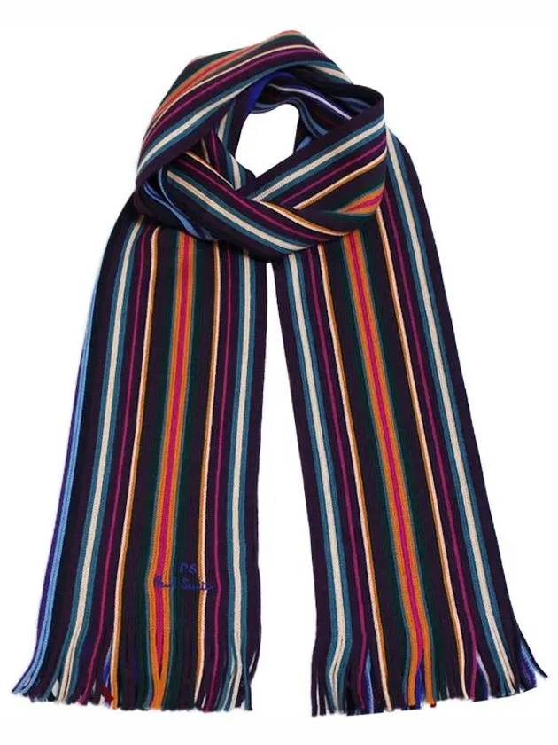 Spectrum Stripe Muffler - PAUL SMITH - BALAAN 8