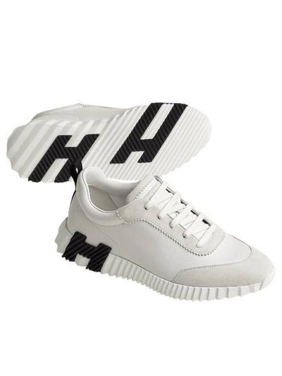 Bouncing Low Top Sneakers White - HERMES - BALAAN 2