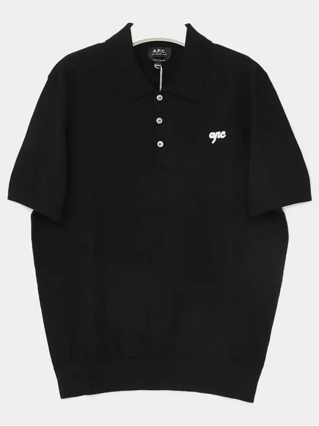 Gregorio Polo Shirt Black - A.P.C. - BALAAN 4