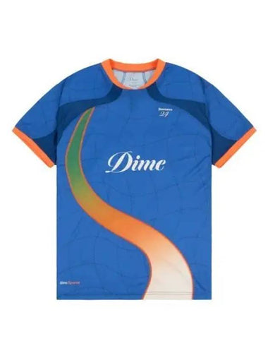 Peach Short Sleeve Jersey Royal Blue - DIME - BALAAN 1