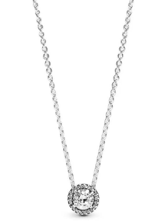 Women's Classic Elegance Necklace Silver - PANDORA - BALAAN.