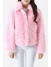 Short Fake Fur Pink - MSGM - BALAAN 2