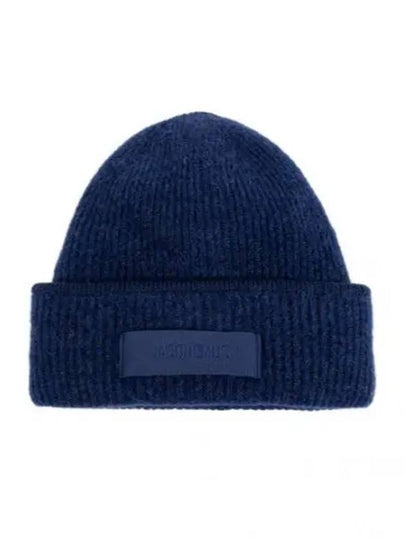 The Gros Grain Beanie Navy - JACQUEMUS - BALAAN 2