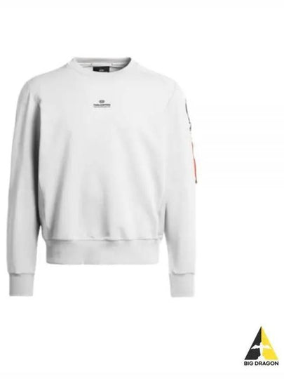 Sabre Basic Crew Neck Sweatshirt Cloud - PARAJUMPERS - BALAAN 2