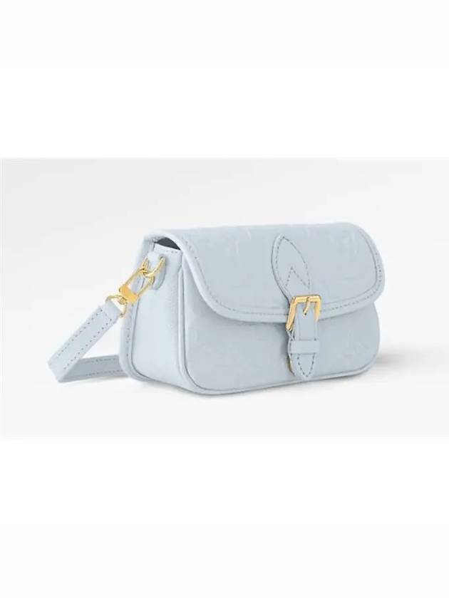 Monogram Nano Diane Shoulder Bag Blue - LOUIS VUITTON - BALAAN 3