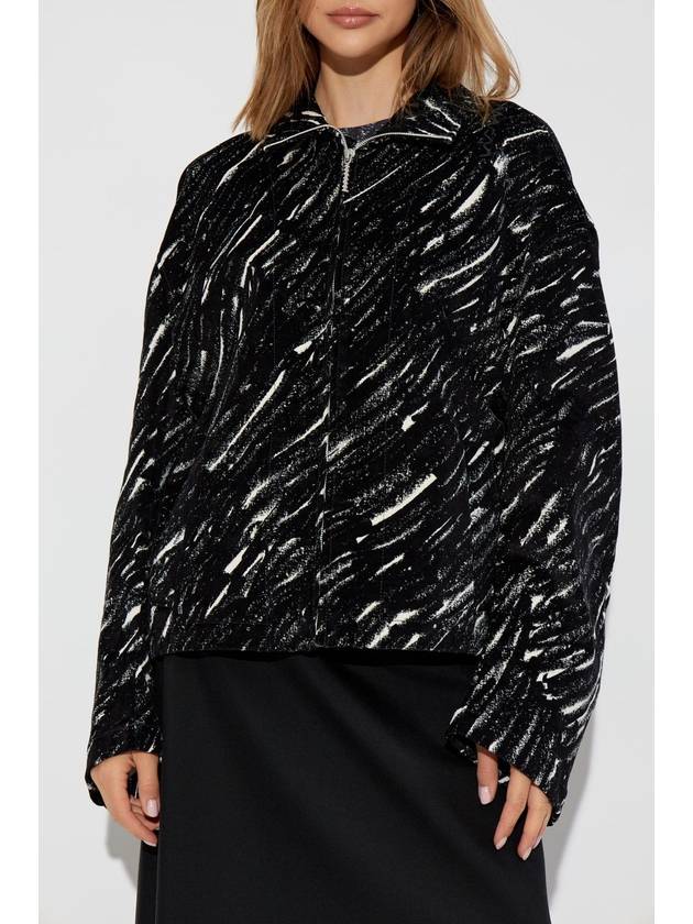 Marni Velvet Jacket With Hood, Women's, Black - MARNI - BALAAN 3