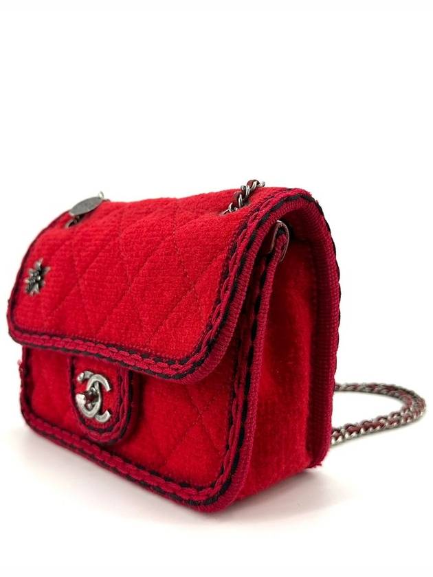 Fabric shoulder bag cross - CHANEL - BALAAN 3