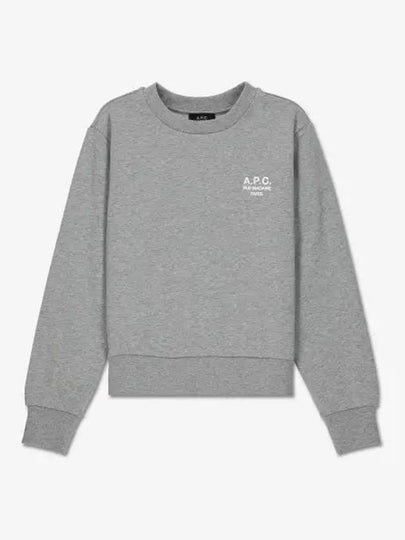 Rue Madame Cotton Sweatshirt Grey - A.P.C. - BALAAN 2