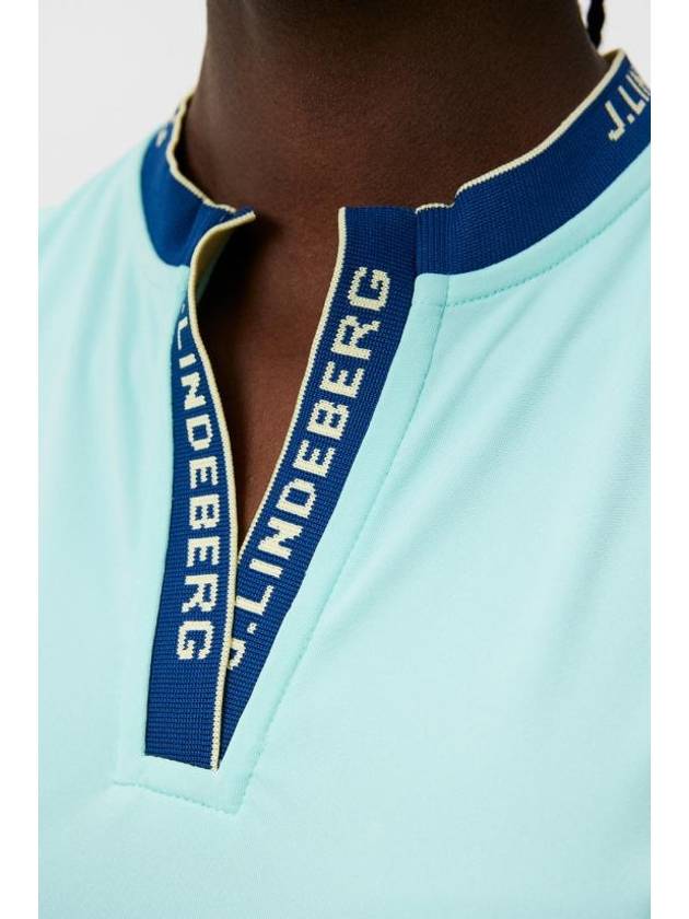 Golf Leya Sleeveless Aruba Blue - J.LINDEBERG - BALAAN 3