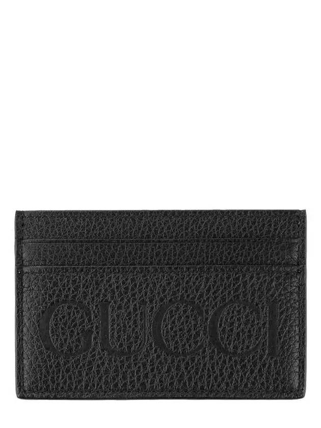 Logo Card Wallet Black - GUCCI - BALAAN 2