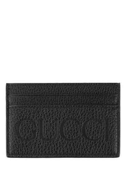 Logo Card Wallet Black - GUCCI - BALAAN 2