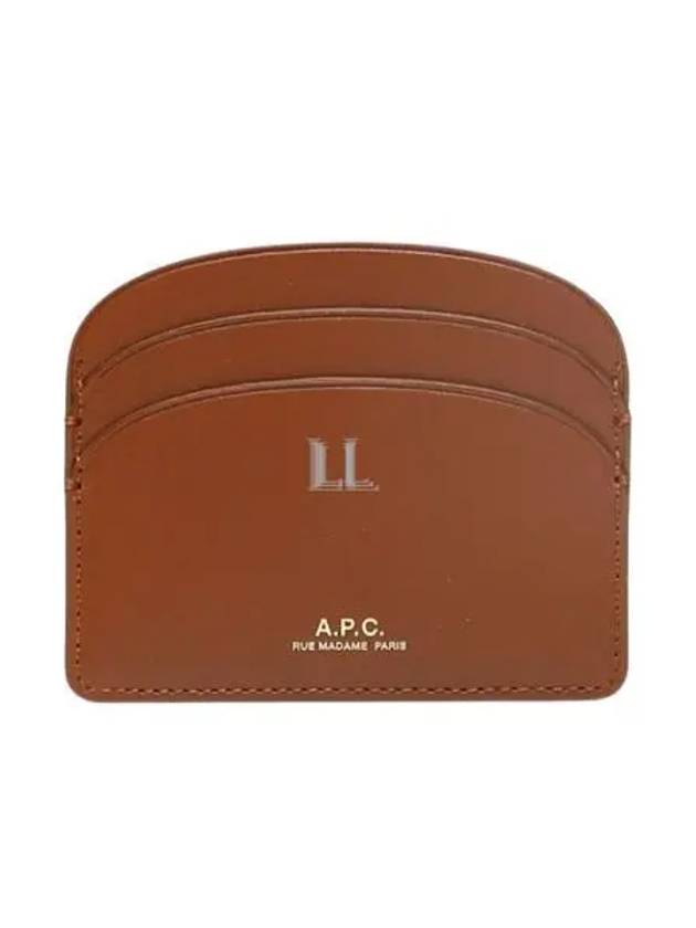 Demi Lune Card Wallet Brown - A.P.C. - BALAAN 2