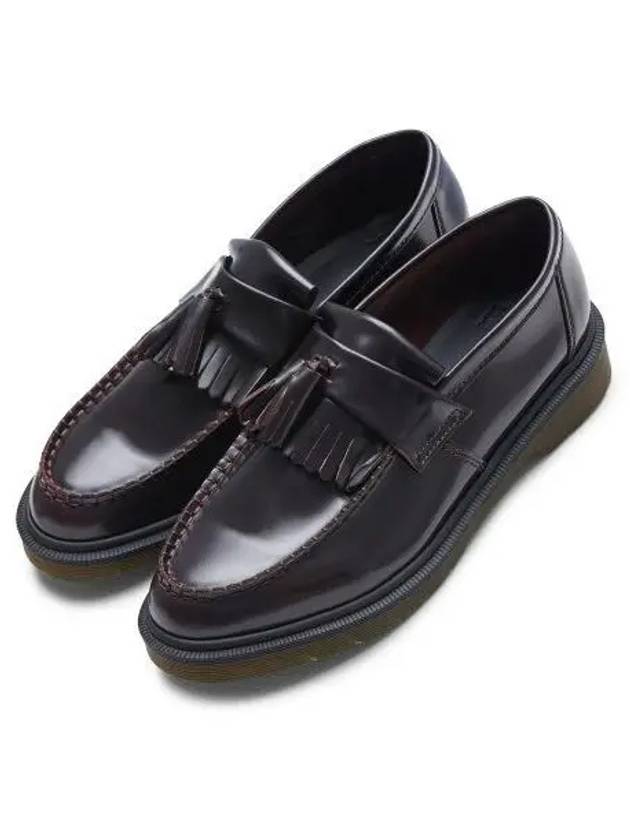 Adrian Arcadia Leather Loafers Cherry Red - DR. MARTENS - BALAAN 2