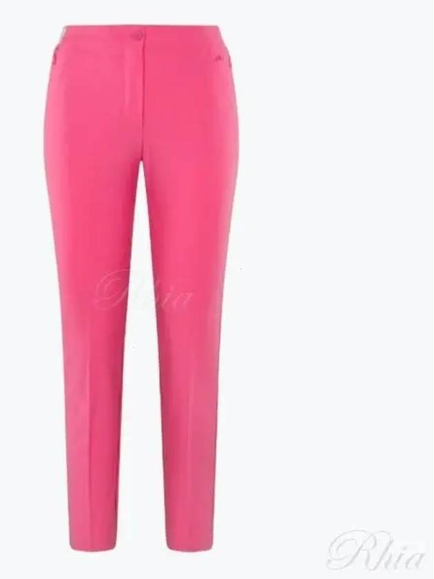 Women's Elle Stretch Straight Pants Azalea Pink - J.LINDEBERG - BALAAN 2