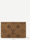 Monogram Reverse Card Wallet Brown - LOUIS VUITTON - BALAAN 4