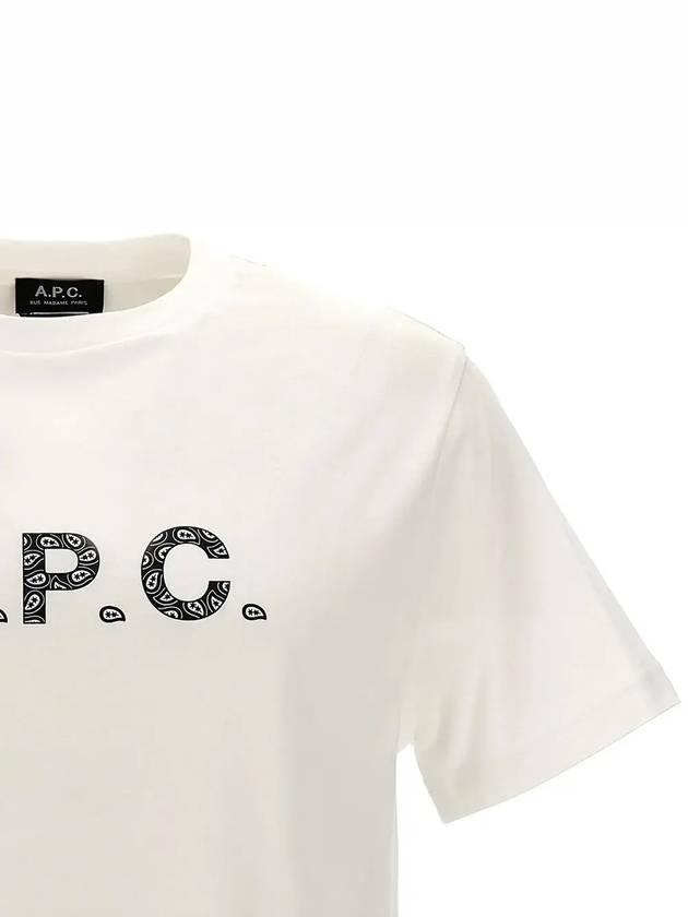 James Short Sleeve T-Shirt White - A.P.C. - BALAAN 5