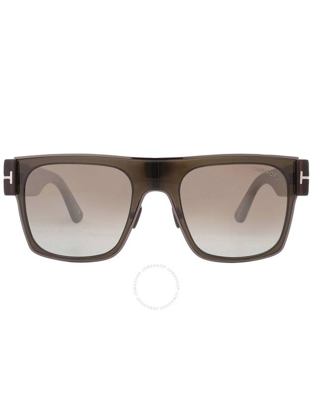 Edwin Brown Gradient Browline Mens Sunglasses - TOM FORD - BALAAN 2